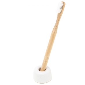 HYDROPHIL - Tandbrsteholder i hvid keramik