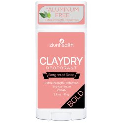 zionhealth - Bio Claydry deodorant - Bergamot Rose