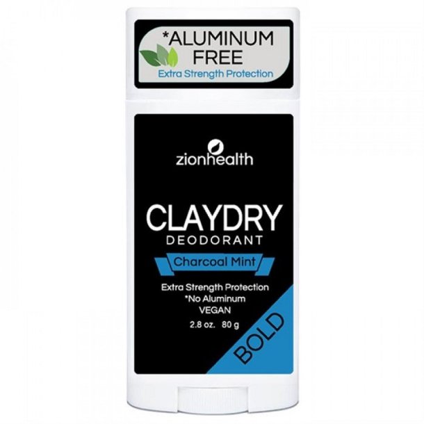 zionhealth - Bio Claydry deodorant - Charcoal mint