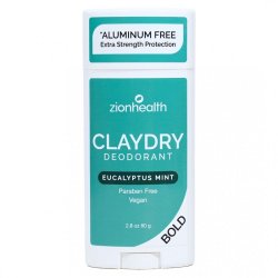 zionhealth - Bio Claydry deodorant - Eucalyptus mint