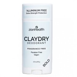 zionhealth - Bio Claydry deodorant - fragrance free