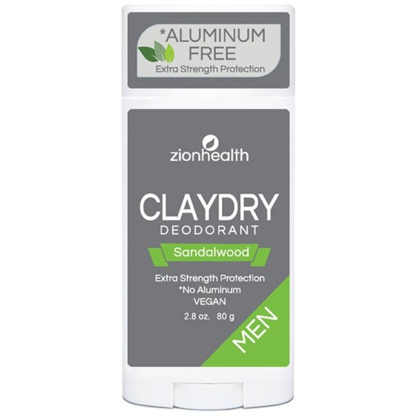 zionhealth - Bio Claydry deodorant - Sandalwood