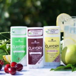 zionhealth - Bio Claydry deodorant - Fresh Pear