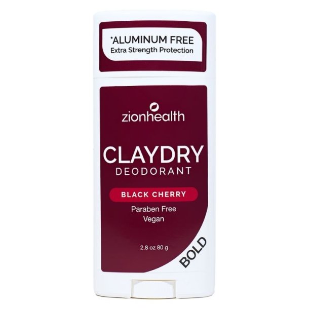 zionhealth - Bio Claydry deodorant - Black Cherry