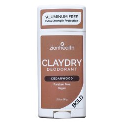 zionhealth - Bio Claydry deodorant - Cedarwood