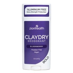 zionhealth - Bio Claydry deodorant - Elderberry
