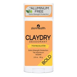 zionhealth - Bio Claydry deodorant - Honeysuckle