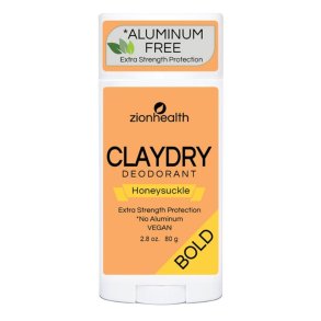zionhealth - Bio Claydry deodorant - Honeysuckle