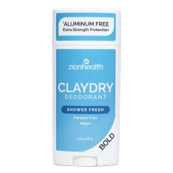 zionhealth - Bio Claydry deodorant - Shower fresh
