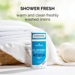 zionhealth - Bio Claydry deodorant - Shower fresh