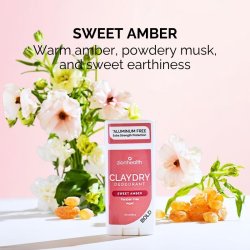 zionhealth - Bio Claydry deodorant - Sweet Amber
