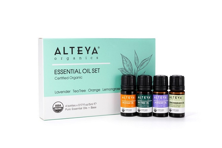 Alteya Organics - Økologisk Essentiel olier Pure Gratitude Gaveæske
