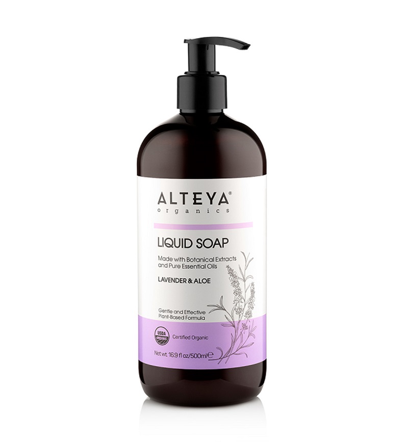Alteya Organics - Økologisk Flydende Sæbe - Lavender & Aloe 500ml
