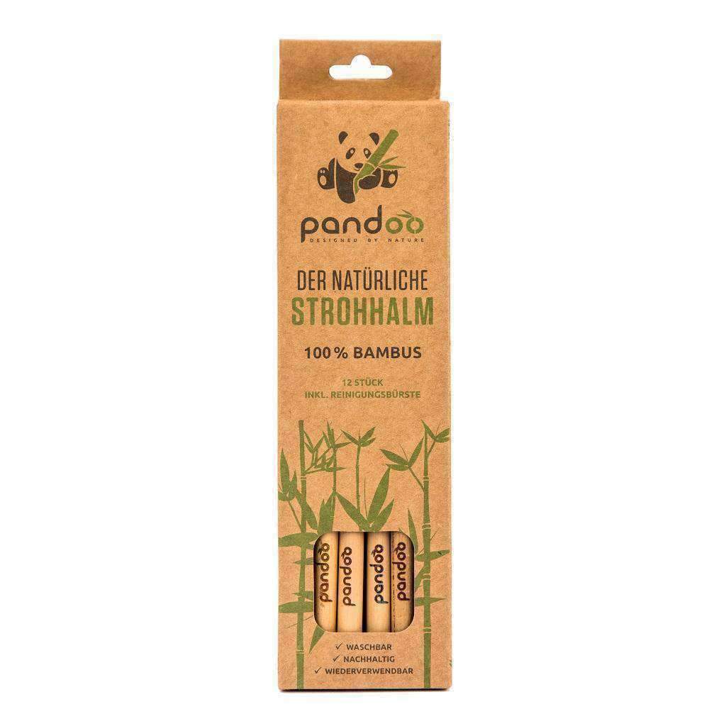 Se Pandoo - Bambus Sugerør hos Organic Beauty Supply
