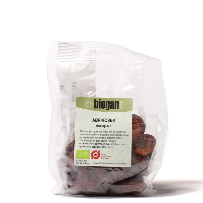 biogan - Økologisk abrikoser 150g