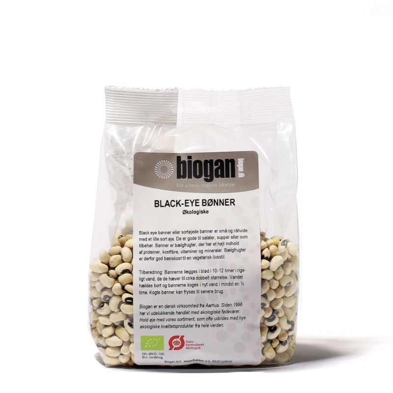 biogan - Økologiske Black-Eye Bønner billede