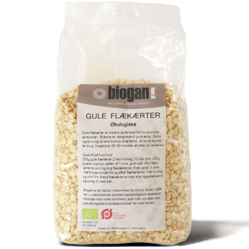 biogan – Ékologiske gule flækærter