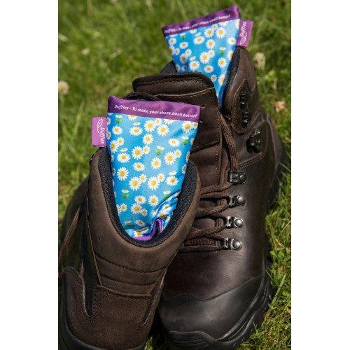 RESTPARTI - Duffies® - 2-pak duftpuder - kamilleblomst design