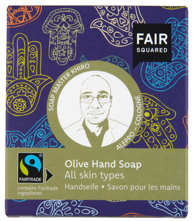 Fair Squared - Håndsæbe med Økologisk Oliven og Øl - Normal hud
