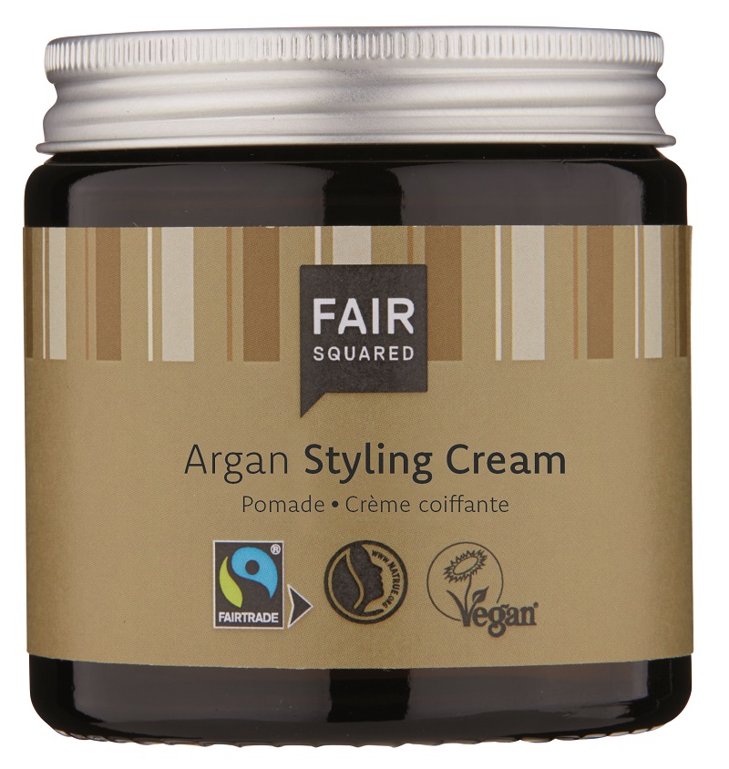 Se FAIR SQUARED - Økologisk Argan Styling Creme hos Organic Beauty Supply
