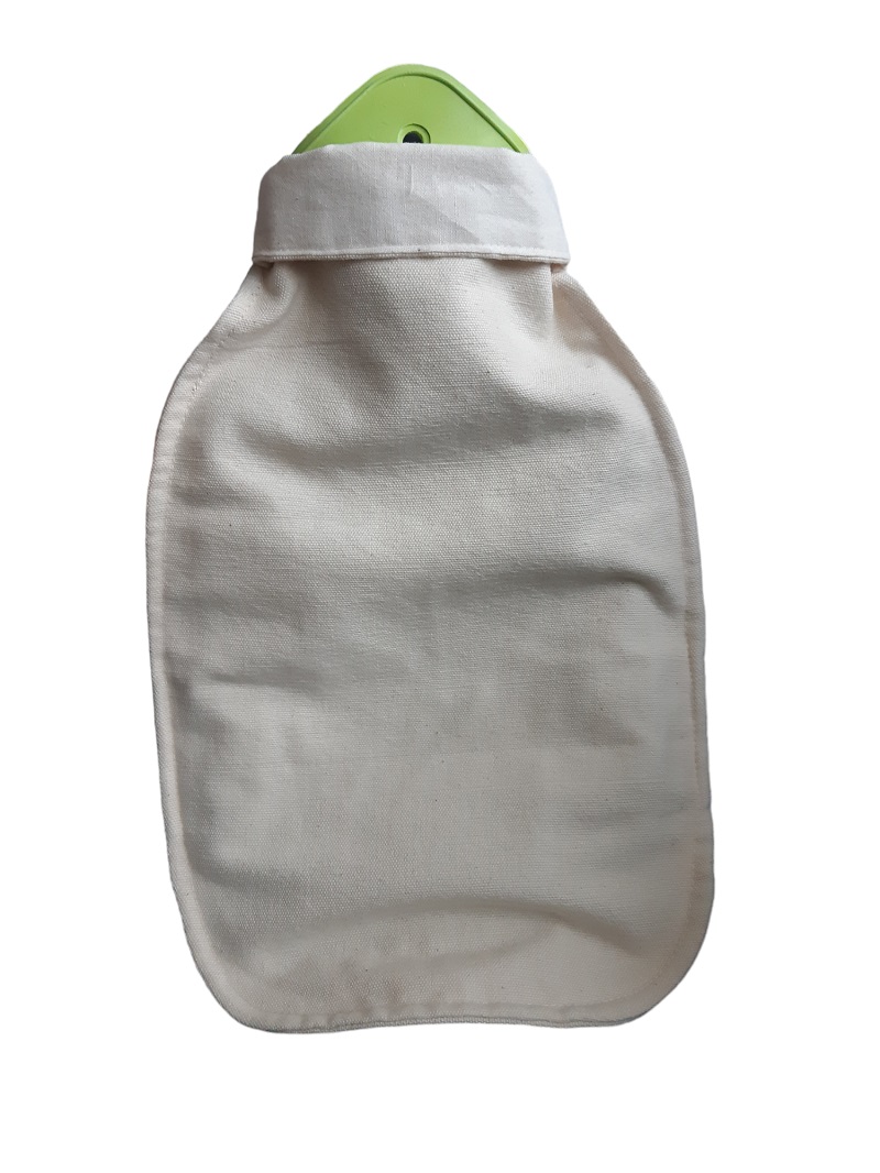 Se FAIR ZONE - Økologisk bomuldsbetræk til varmedunk - 0,8 liter hos Organic Beauty Supply