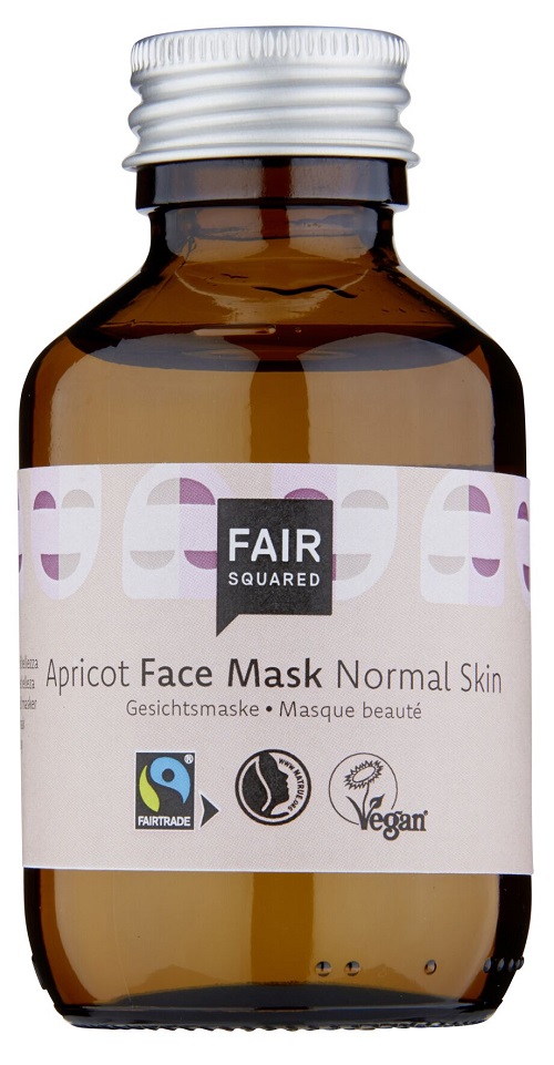 Se FAIR SQUARED - Økologisk Apricot Sheet Mask Serum for Normal Skin hos Organic Beauty Supply