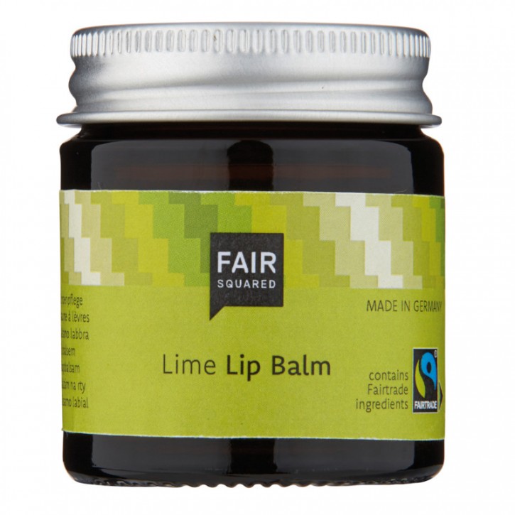 Se FAIR SQUARED - Lip Balm Lime 20g - Zero Waste hos Organic Beauty Supply