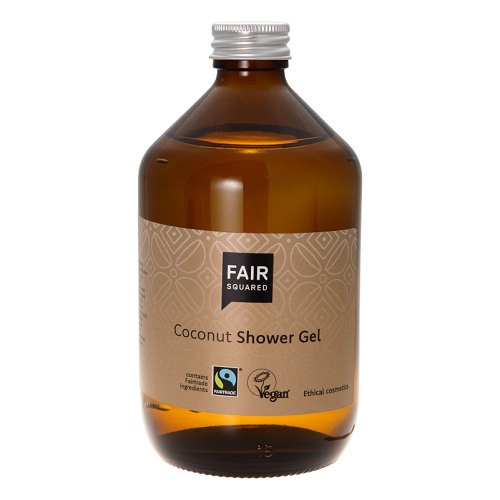 Se FAIR SQUARED - Coconut Shower Gel 500ml. hos Organic Beauty Supply