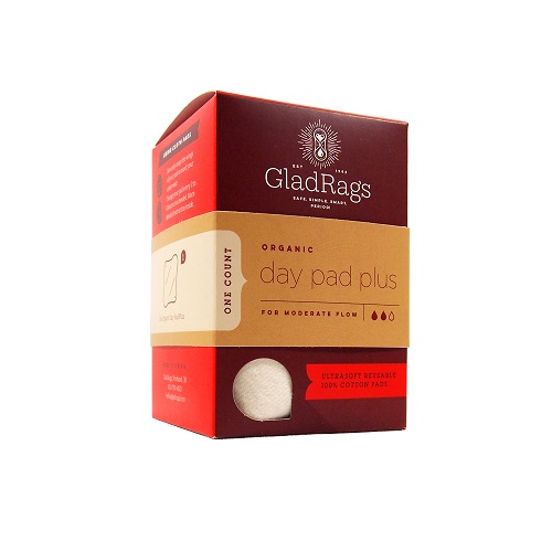 Se GladRags - Økologisk Hygiejnebind Plus - Zero Waste hos Organic Beauty Supply