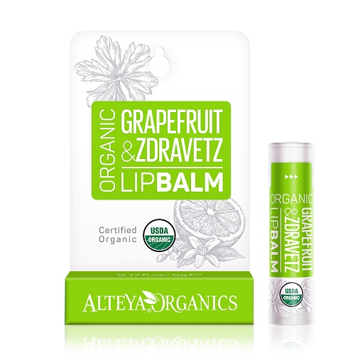 Billede af Alteya Organics - Grapefruit Zdravetz Lip Balm hos Organic Beauty Supply