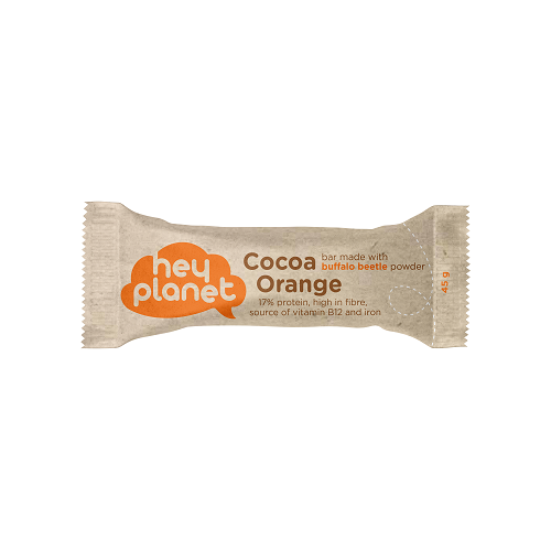 hey planet - Insektprotein Bar med Kakao Orange