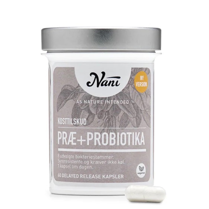Nani - Præ+Probiotika - 60 kapsler billede