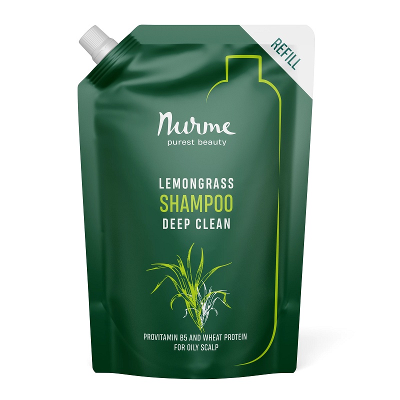 Nurme - Refill shampoo lemongrass - deep clean