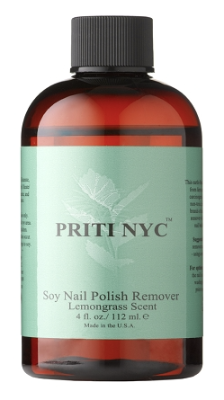 Se PRITI NYC - NO.913 - Soy Nail Polish Remover with Lemongrass 118ml. hos Organic Beauty Supply