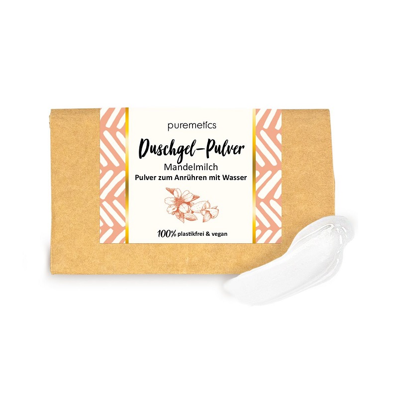 Se puremetics - DIY Duschgel Pulver - Mandel hos Organic Beauty Supply
