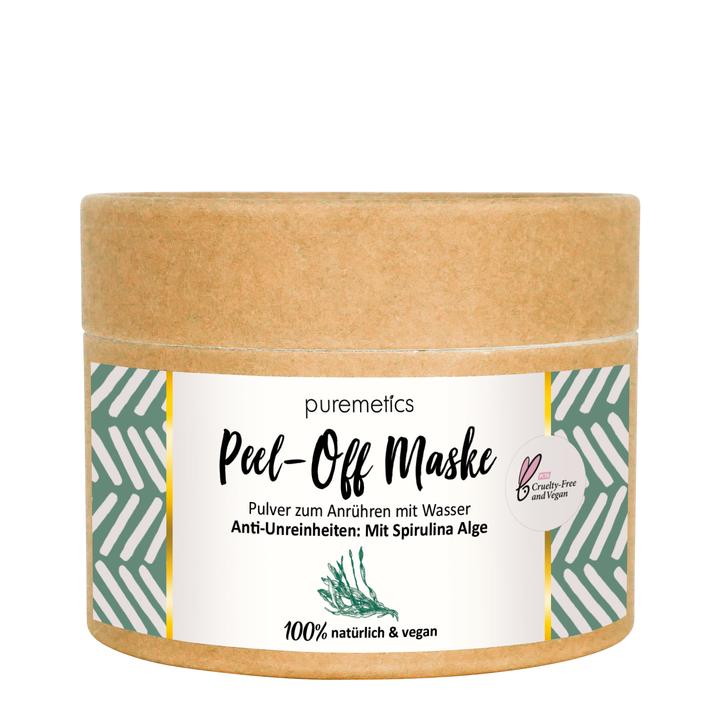 Se puremetics - Peel-Off Maske Spirulina-alge hos Organic Beauty Supply