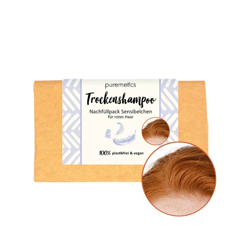 puremetics - Refill Tørshampoo til rødt hår - duftfri