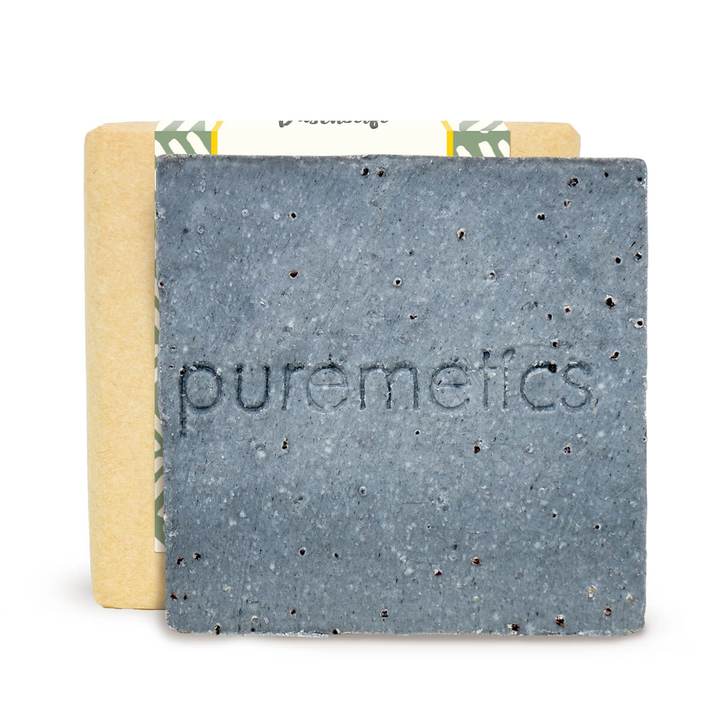 puremetics - Peeling Sæbebar med oliven & Valmuefrø