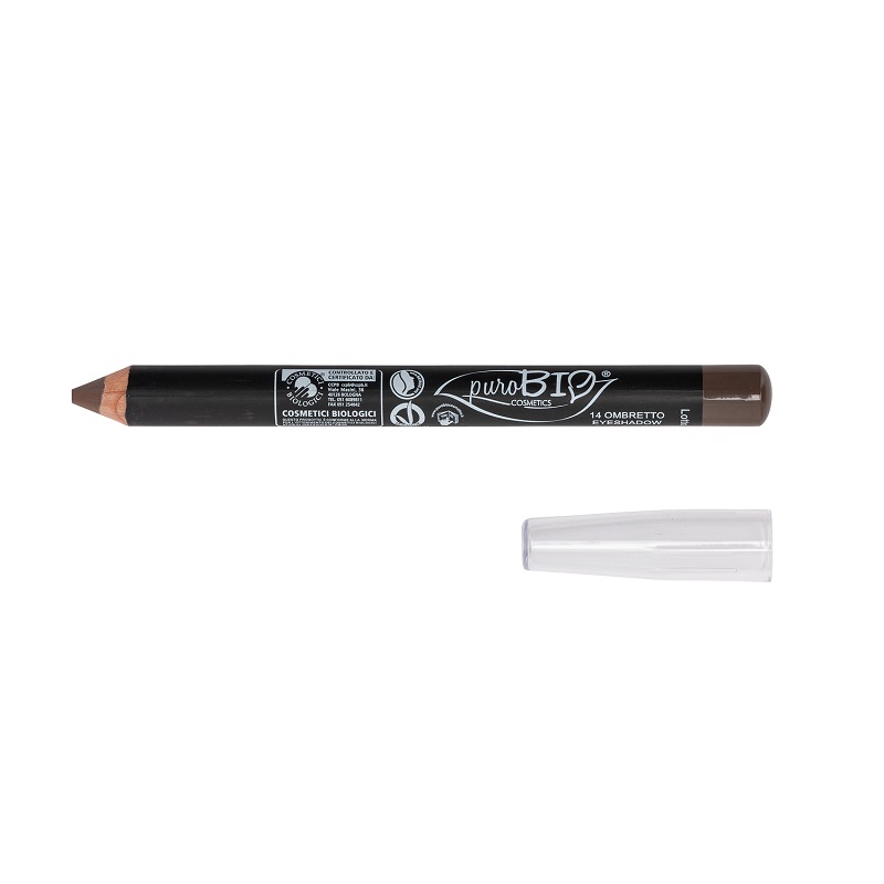 Se puroBIO Cosmetics - Eyeshadow Kingsize pencil Brown 14 hos Organic Beauty Supply
