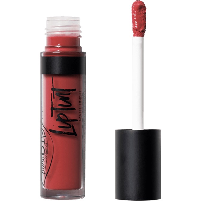 Se puroBIO Cosmetics - Lip Tint Mat Brick Red 05 hos Organic Beauty Supply