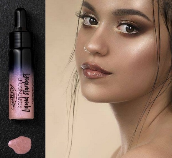 Se puroBIO Cosmetics - Liquid Stardust Highlighter Pink 03 hos Organic Beauty Supply