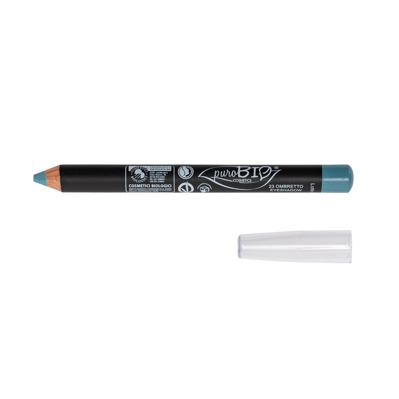 Se puroBIO Cosmetics - Eyeshadow Kingsize pencil petrol 23 hos Organic Beauty Supply