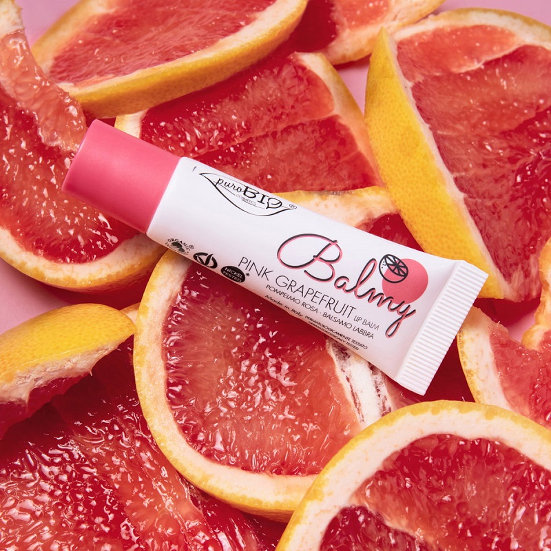 Billede af PuroBIO Cosmetics - Balmy Lip Balm - Pink Grapefruit