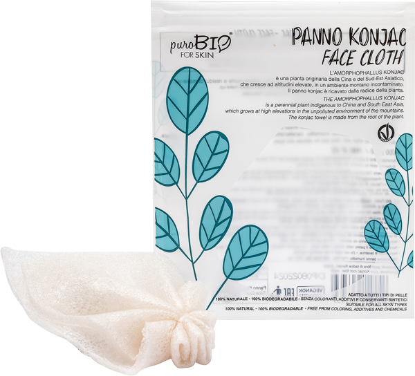 Se puroBIO for skin - Konjac Face Cloth hos Organic Beauty Supply