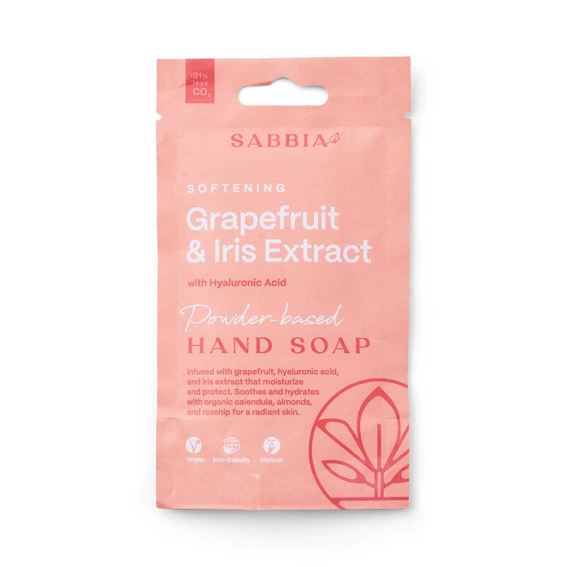 Se SABBIA - DIY økologisk hand soap - Grapefruit & Iris ekstrakt hos Organic Beauty Supply