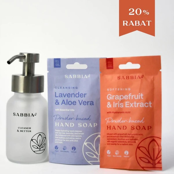 Se SABBIA - DIY økologisk hand soap - starter Kit hos Organic Beauty Supply