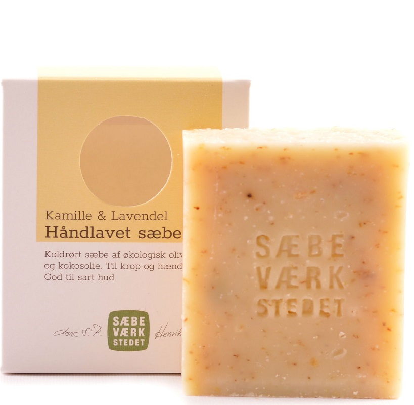 Sæbeværkstedet - Håndlavet sæbe - Kamille & Lavendel