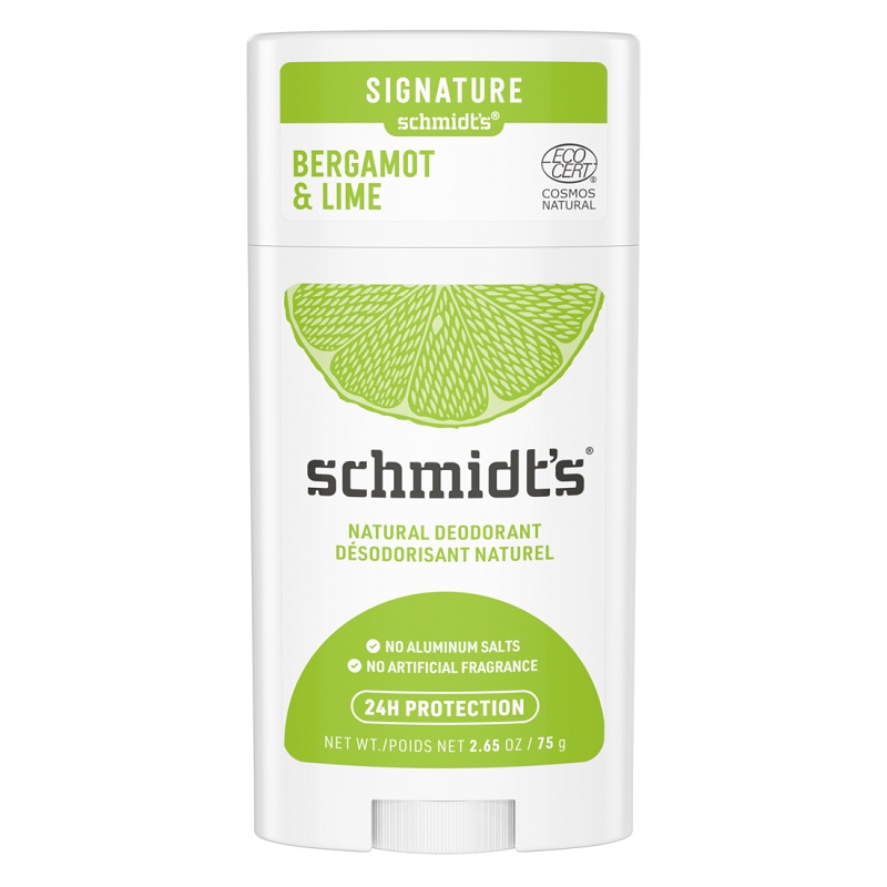 schmidt's naturals deodorant stick - Bergamot + Lime
