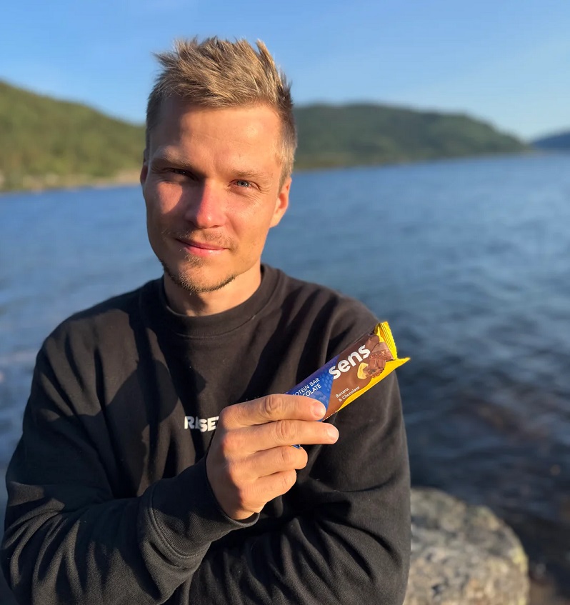 sens - Cricket protein bar - Dark Chocolate - Banana & Chocolate