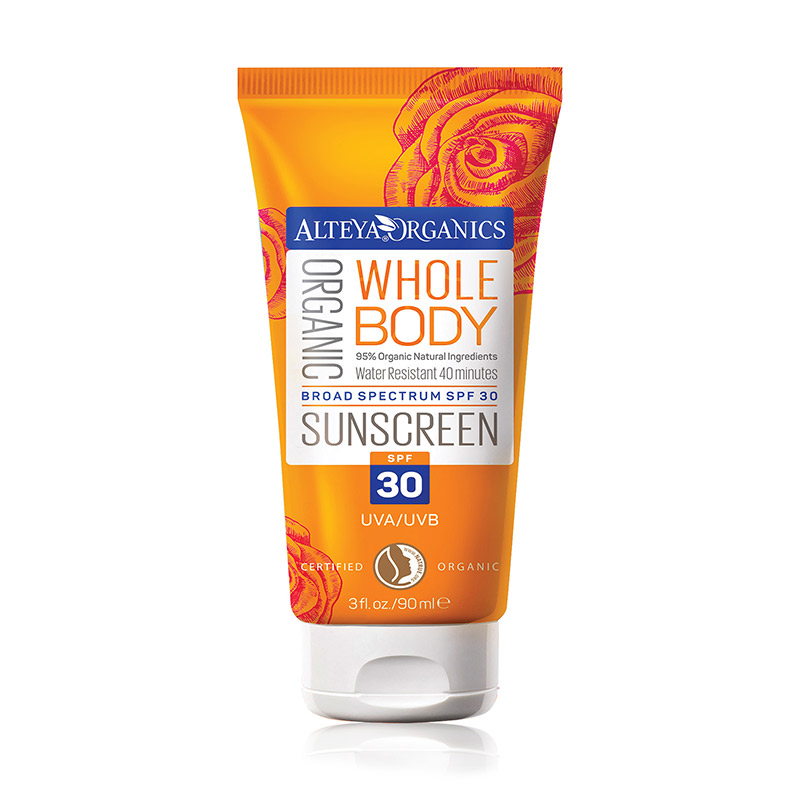 Alteya Organics - Organic Whole Body Sunscreen SPF 30